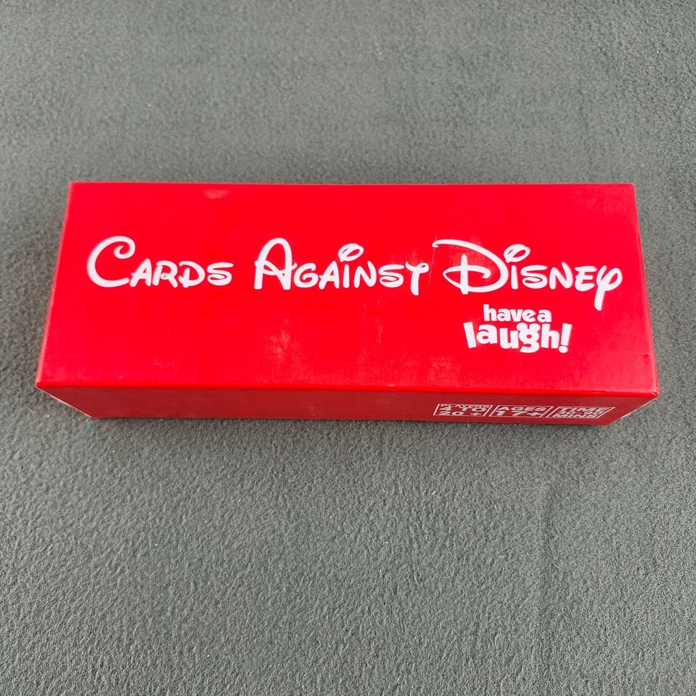 Card Game Against Disney Red Box Edition Have a laugh game for Adults